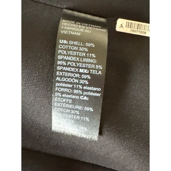 White House Black Market Signature Black Double-Button Closure Blazer, Size 10 - Picture 9 of 11